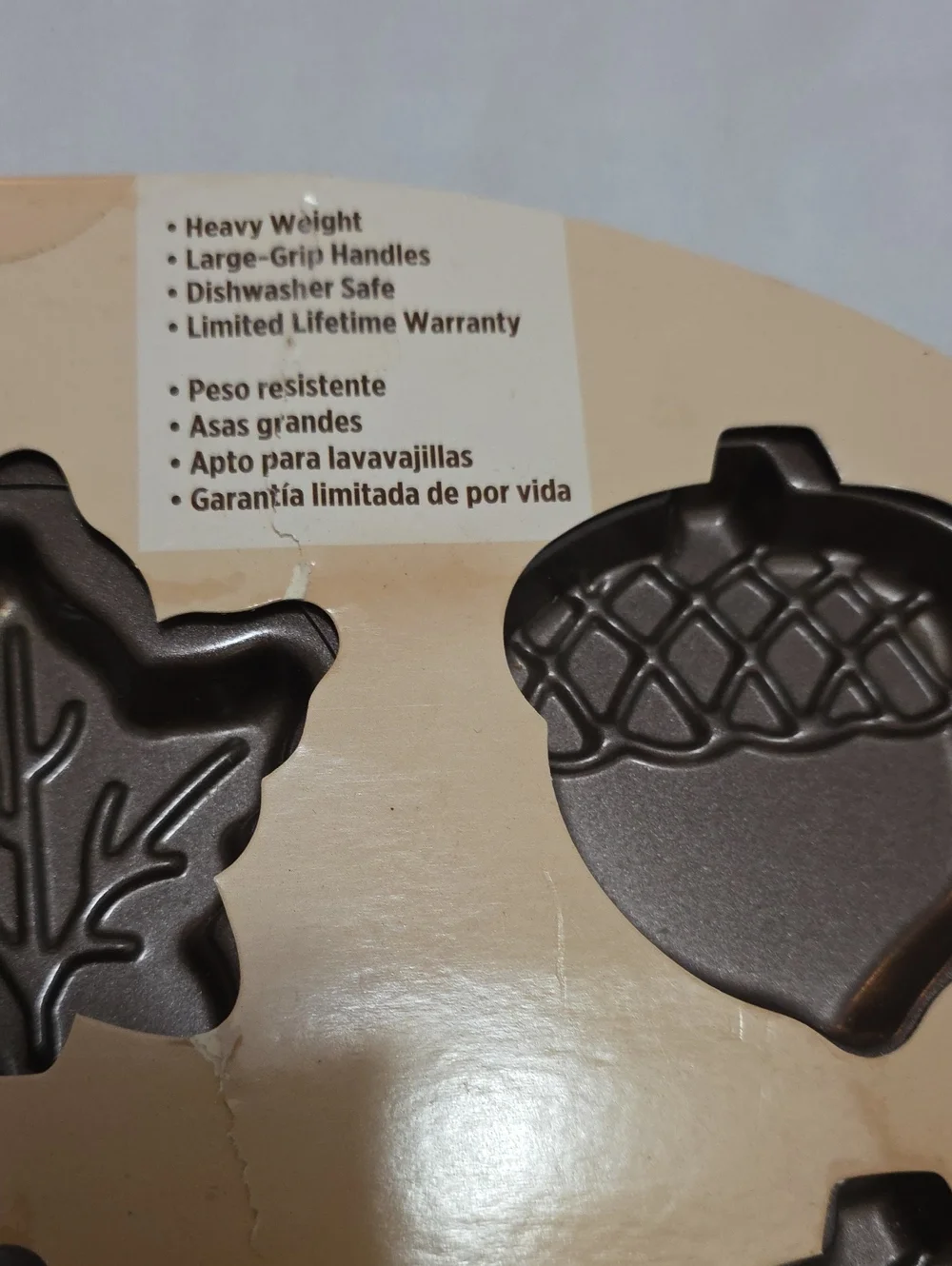 Wilton Brown Nonstick Seasonal Whoopie Pie Pan